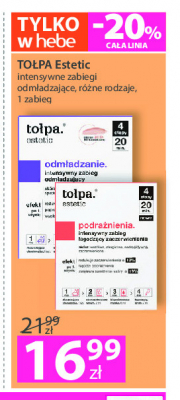 Intensywny zabieg odmładzający Tołpa estetic promocja