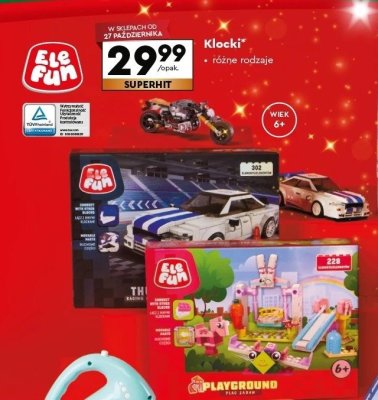 Klocki różne rodzaje promocja w Biedronka