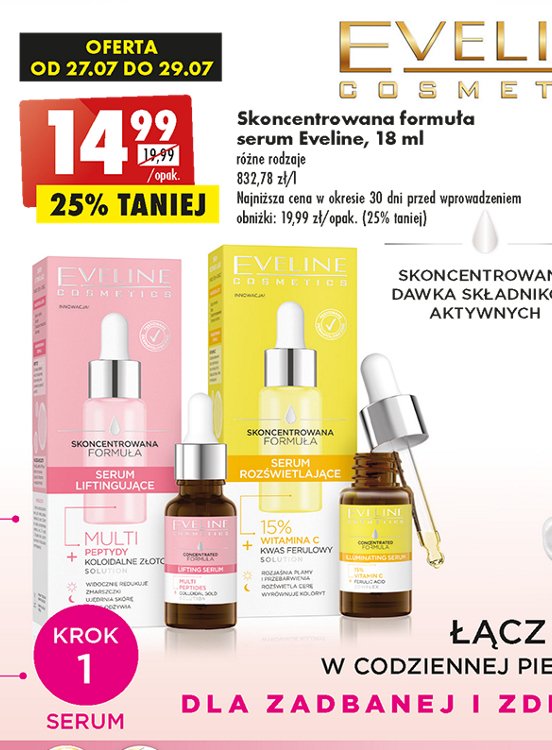 Serum do twarzy roz艣wietlaj膮cy promocja