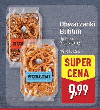Obwarzanki bublini z makiem Sofio promocja