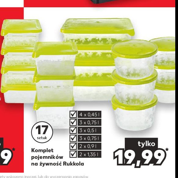 Pojemnik do żywności promocja w Carrefour