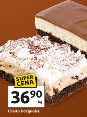 Ciasto Dacquoise Auchan promocja w Auchan
