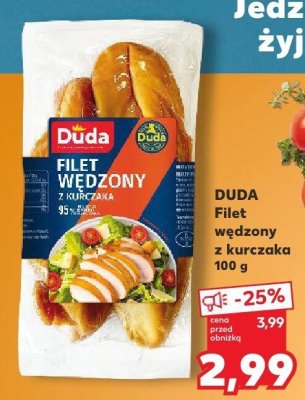 Filet wędzony z kurczaka promocja w Kaufland