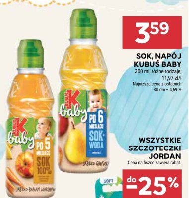 Wszystkie szczoteczki Jordan promocja w Stokrotka