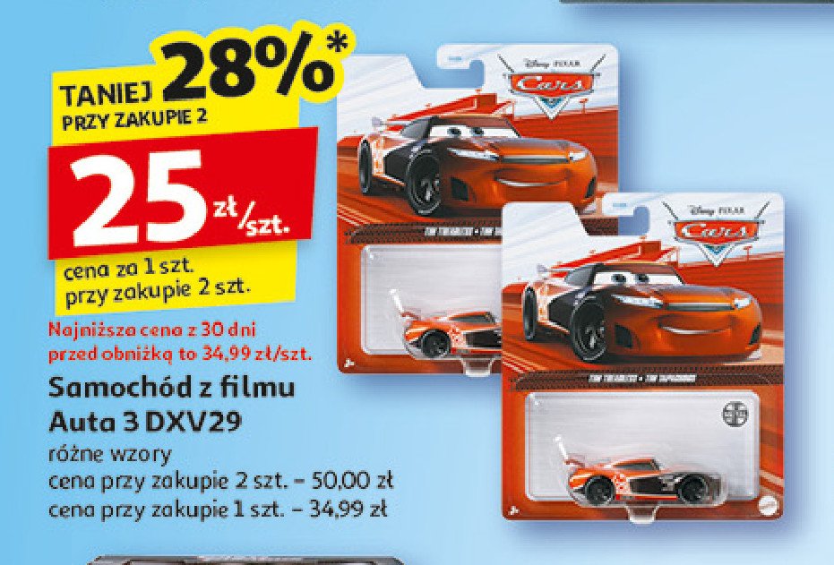 Samochodzik cruz ramirez dxv29 Hot wheels promocja