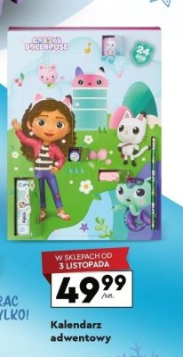 Kalendarz adwentowy Gabby's Dollhouse promocja w Biedronka