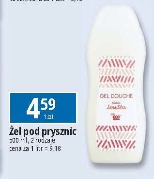 Żel pod prysznic do skóry wrażliwej Eco+ promocja