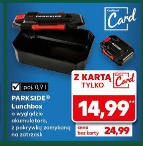 Lunchbox 0.9 l Parkside promocja