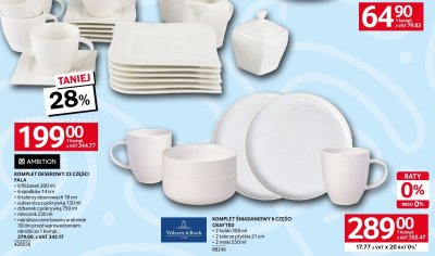 Komplet deserowy 23 części Fala Ambition 626556 promocja w Selgros