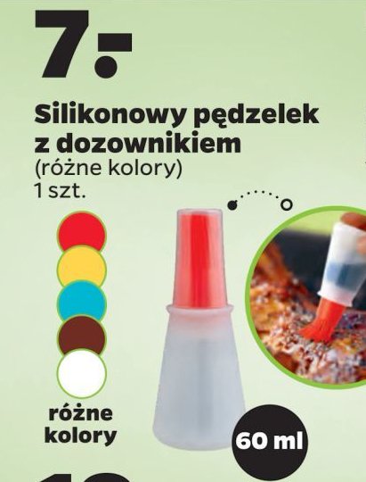 P臋dzelek silikonowy z dozownikiem 60 ml promocja