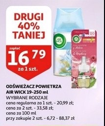 Wkład kwiat bawełny Air wick freshmatic pure promocja