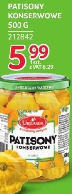 Patisony konserwowe Urbanek 500g promocja w Selgros