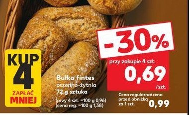 Bułka fitness pszenno-żytnia promocja