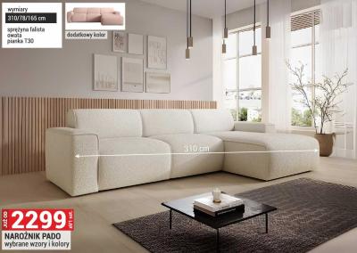 Narożnik PADO promocja w Merkury Market