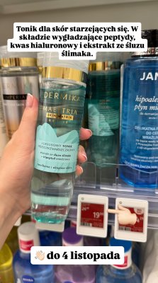 Tonik do twarzy przeciwzmarszczkowy luksusowy Skin Matrix Repair  promocja w Rossmann