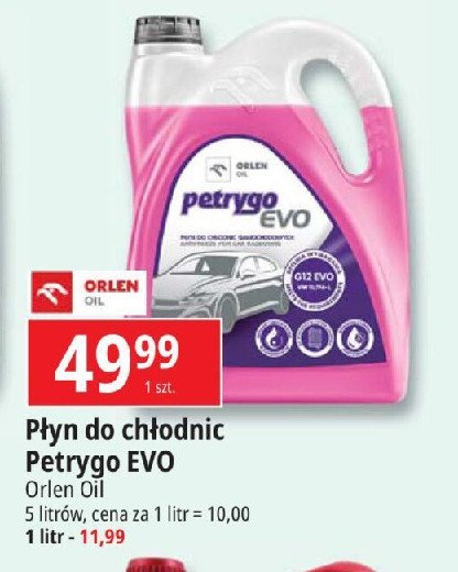 Płyn do chłodnic Orlen petrygo evo promocja