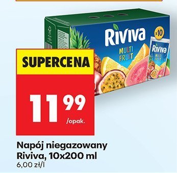 Napój niegazowany 10-pak promocja w Biedronka