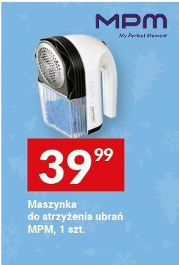 Maszynka do strzępienia ubrań MPM, 1 szt. promocja w Twój Market