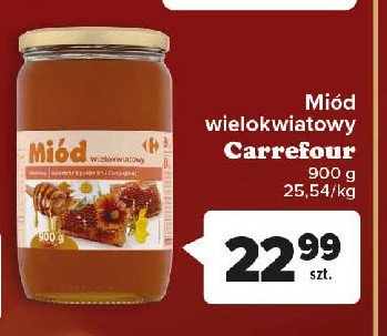 Miód wielokwiatowy Carrefour promocja