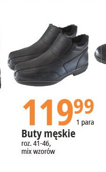 Buty męskie rozm. 41-46 promocja