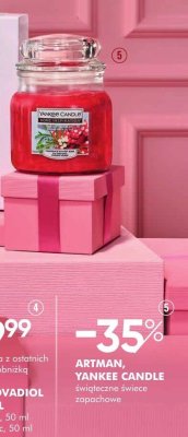 Świeca zapachowa Artman, Yankee Candle promocja w Super-Pharm