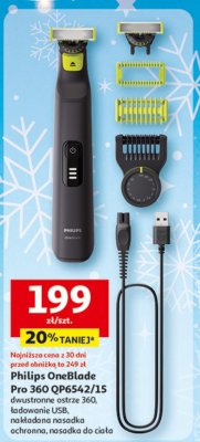 Golarka Philips OneBlade Pro 360 QP6542/15 promocja w Auchan