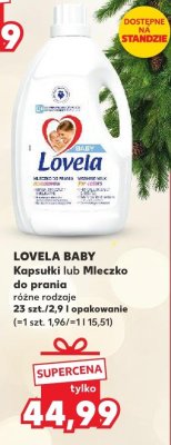 Mleczko do prania różne rodzaje 2,9 l promocja w Kaufland