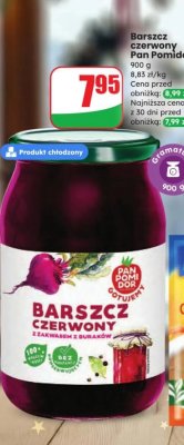 Barszcz czerwony Pan Pomidor promocja w Dino
