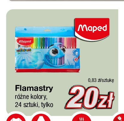 Flamastry ocean Maped colorpeps promocja