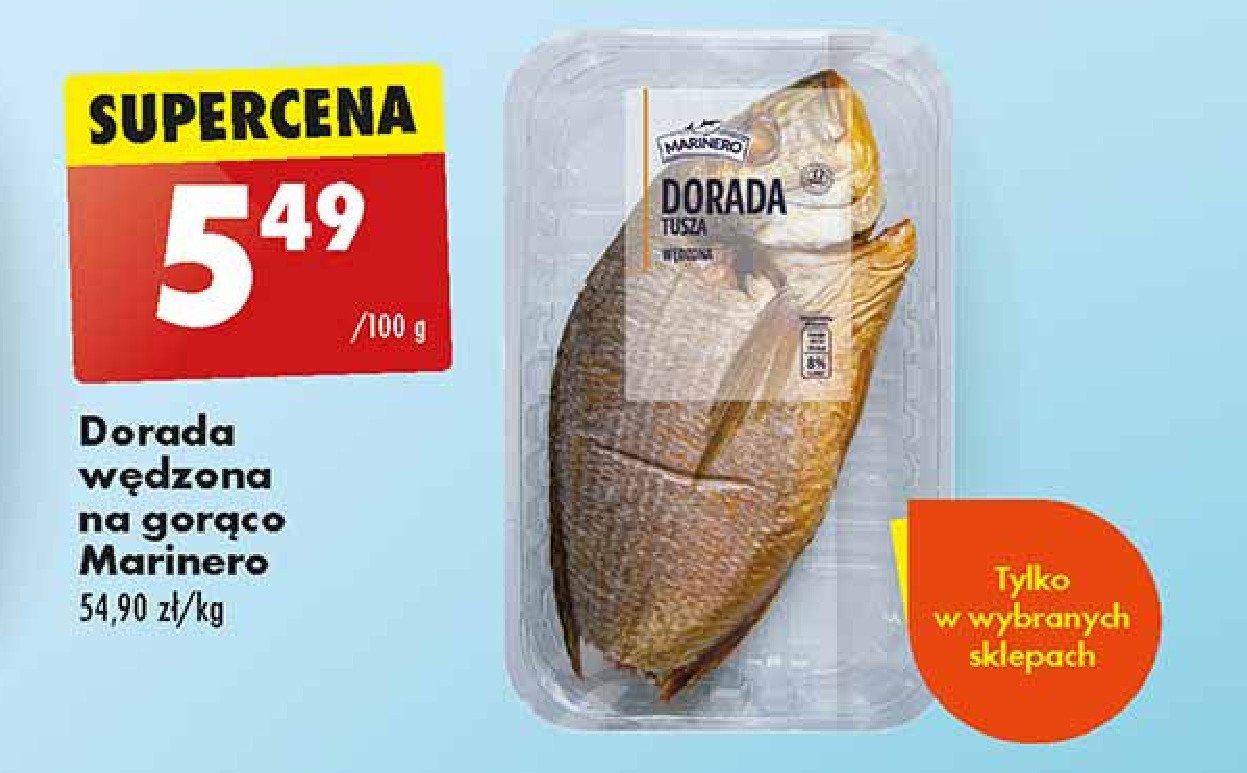 Dorada tusza wędzona na gorąco Marinero promocja