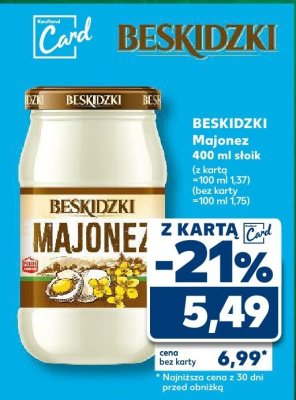 Majonez Beskidzki promocja w Kaufland