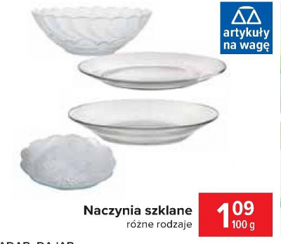 Naczynia szklane promocja w Stokrotka