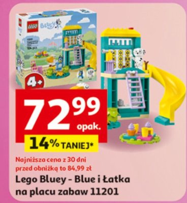 Lego Bluey - Blue i Latka na placu zabaw 11201 promocja w Auchan