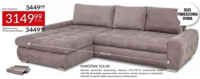 Narożnik SOLAR Abra Meble promocja w Abra Meble
