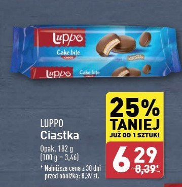 Ciastka czekoladowe Luppo promocja