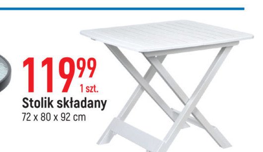 Stolik sk艂adany promocja