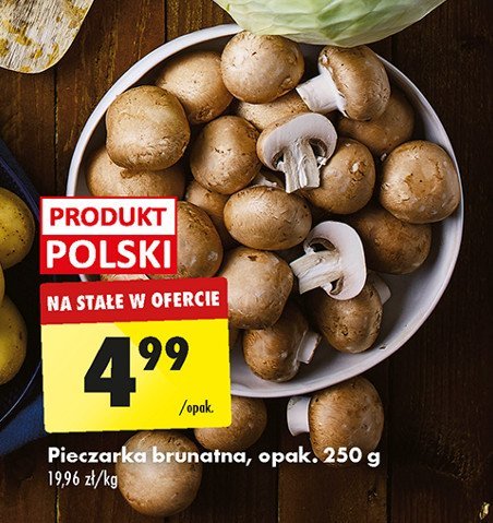 Pieczarki brunatne promocja