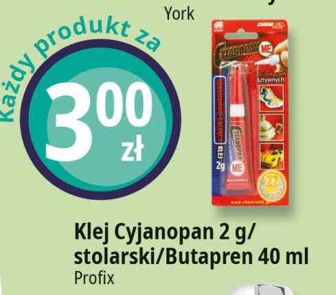 Klej stolarkski wikol Profix promocja w Leclerc