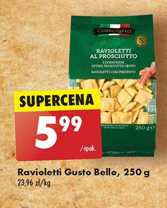 Ravioletti al prosciutto Gustobello promocja