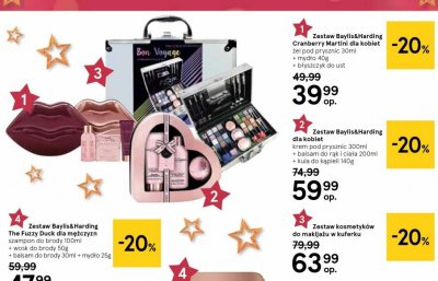Zestaw do makijażu w kuferku bon voyage Baylis & harding zestaw promocja