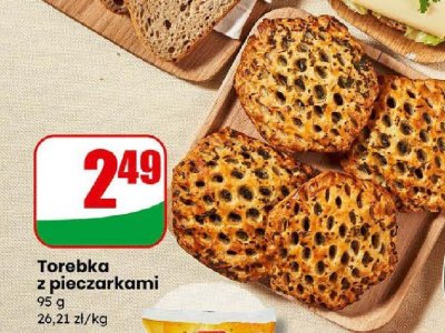 Torebka z pieczarkami promocja w Dino