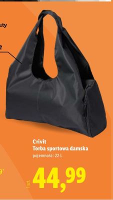 Torba sportowa damska promocja w Lidl