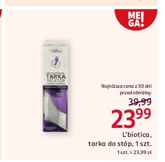 Tarka do stóp violet L'biotica promocja