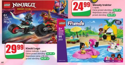 Klocki Lego różne rodzaje promocja w Dino