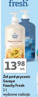 Żel pod prysznic i szampon 2w1 sport FAMILY FRESH promocja
