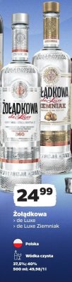 Wódka Żołądkowa de Luxe promocja w Netto
