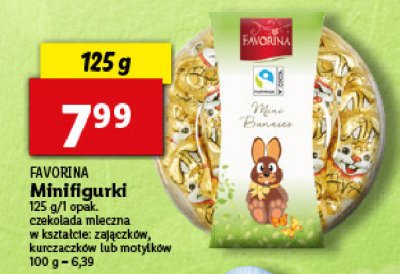 Mini jajka wielkanocne motylki Favorina promocja