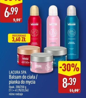 Balsam do ciała/pianka do mycia promocja w Aldi