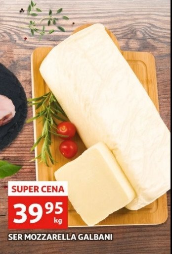 Ser mozzarella Galbani promocja