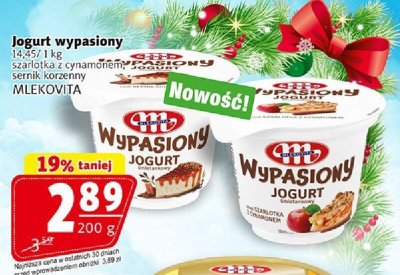 Jogurt wypasiony Mlekovita 200g promocja w Prim Market